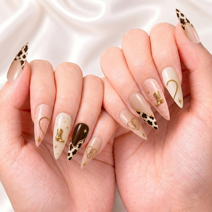 Western Bestie Babes – Personalized Press-On Nails