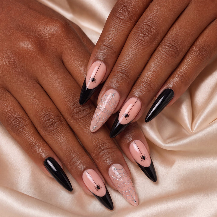 Black Widow - Personalized Press-On Nails