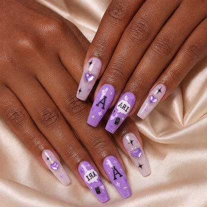 Ghostie Text Me Back - Personalized Press-On Nails