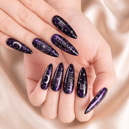 Mystic Galaxy - Personalized Press-On Nails