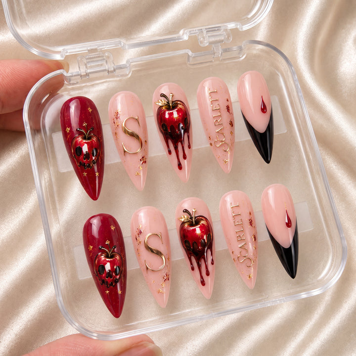 Poison Apple - Personalized Press-On Nails