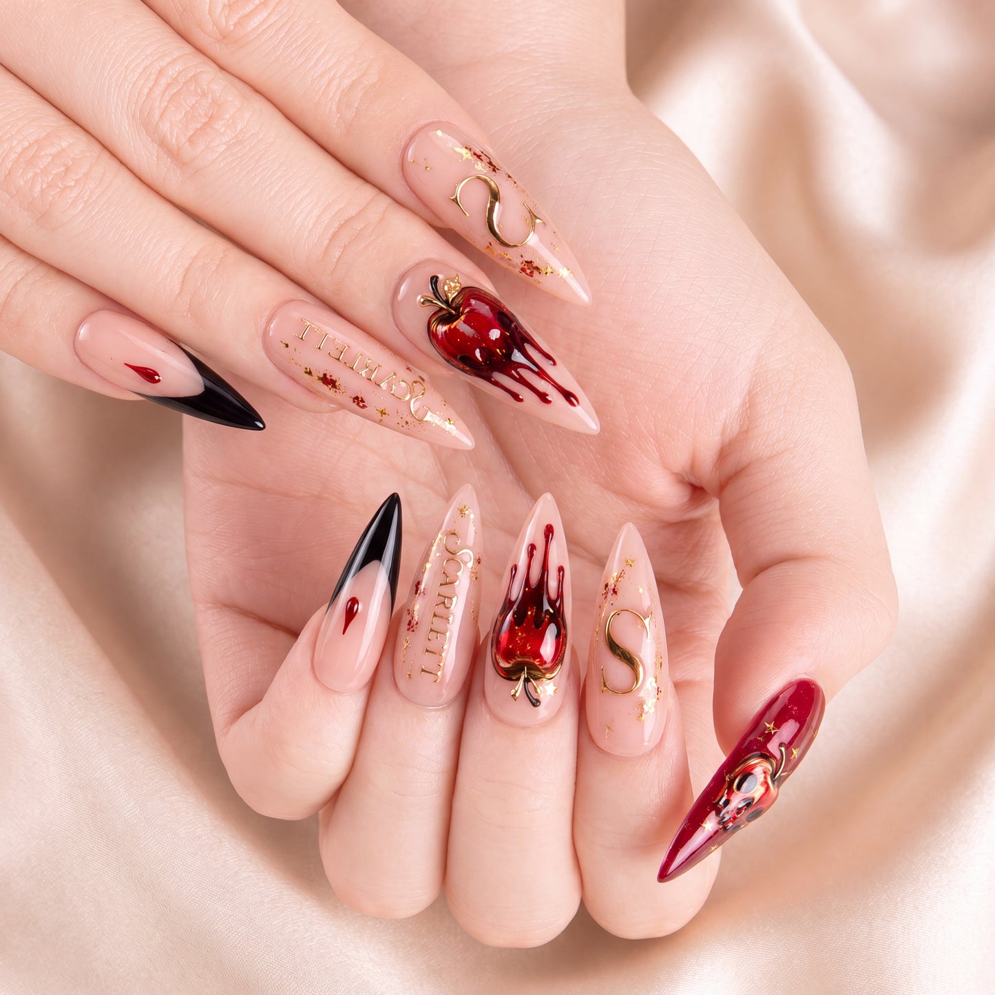 Poison Apple - Personalized Press-On Nails