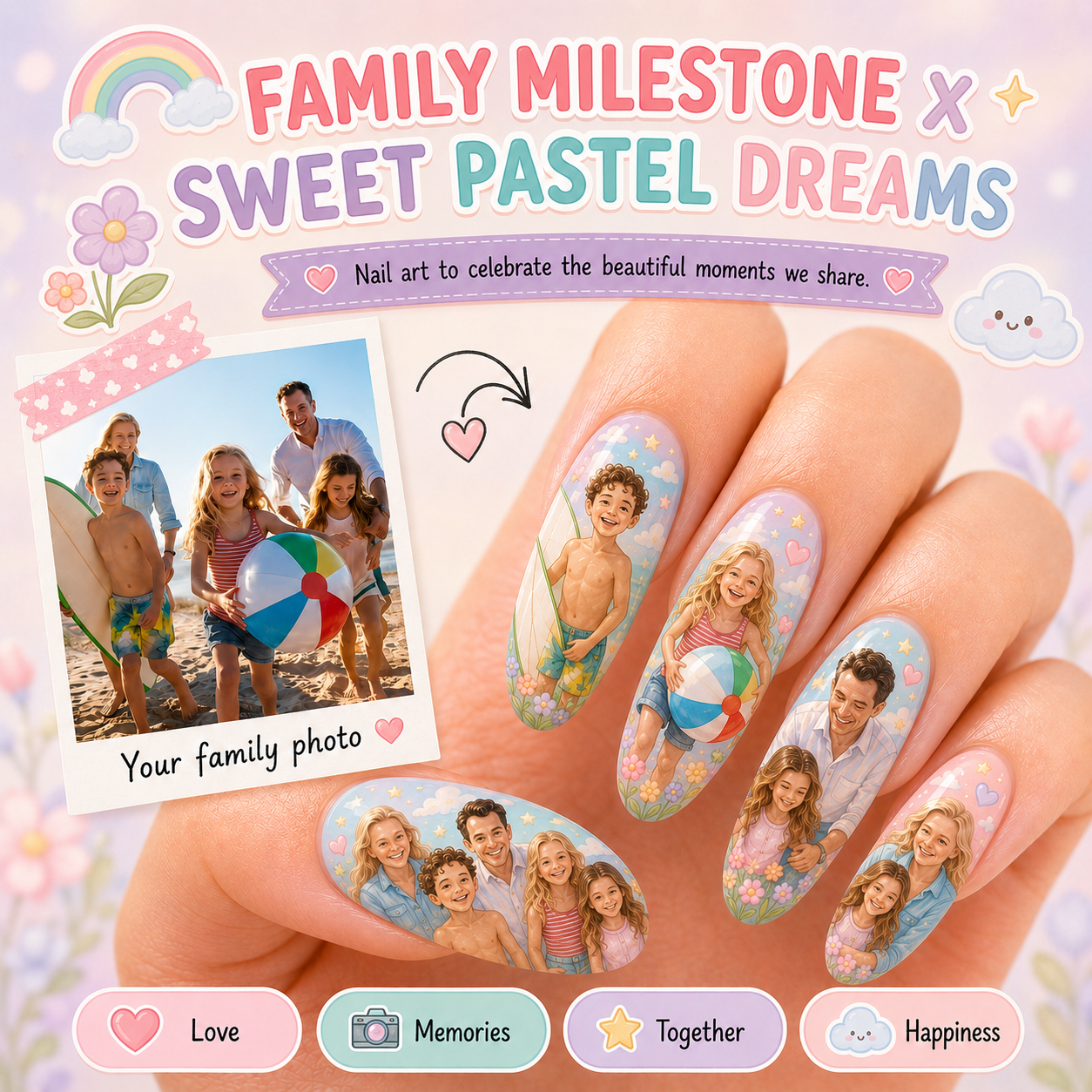 CUSTOMIZE FAMILY NAILS