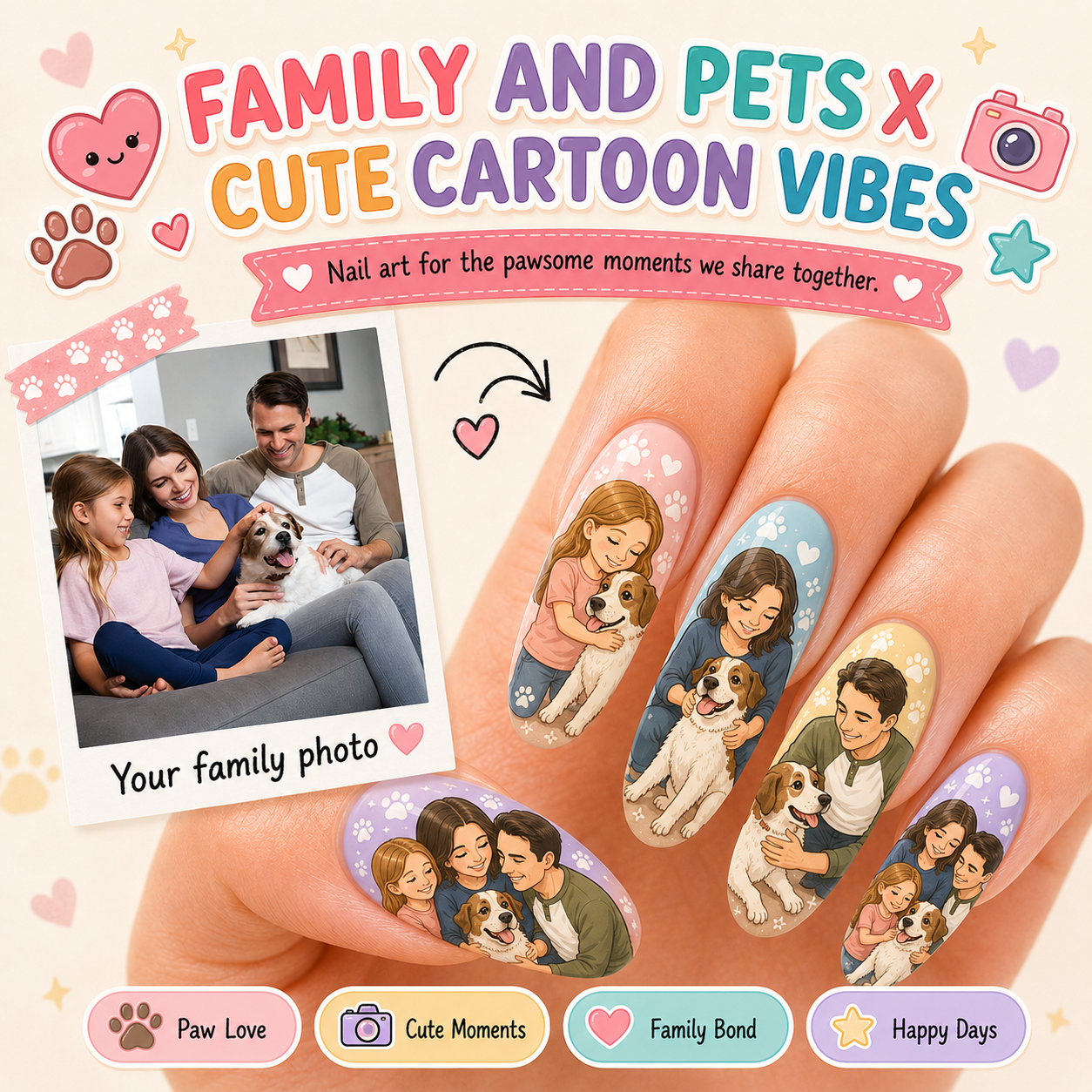 CUSTOMIZE FAMILY NAILS