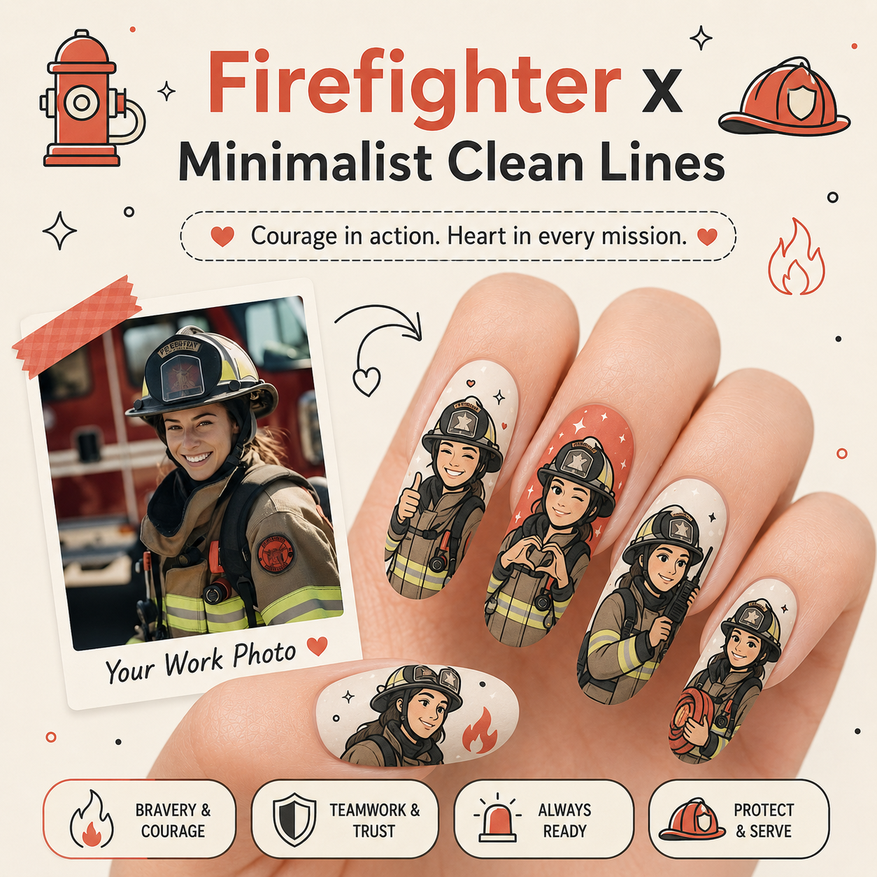 CUSTOMIZE CAREER NAILS