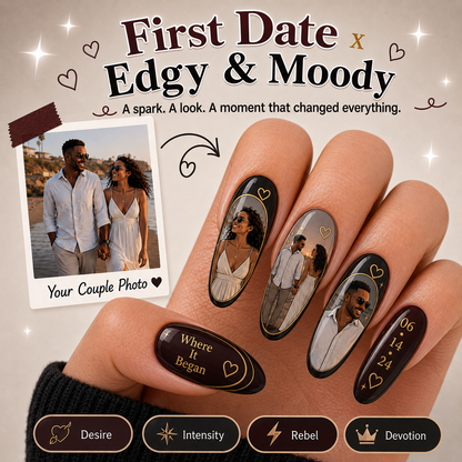 CUSTOMIZE COUPLE NAIL