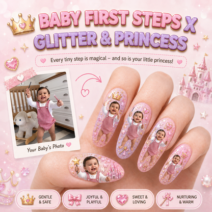 CUSTOMIZE YOUR BABY PRINTED ON NAILS