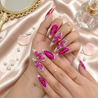 PINK BUTTERFLY DRIP