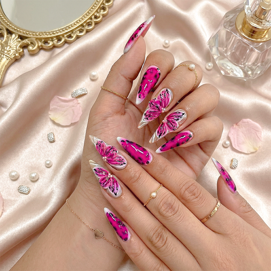 PINK BUTTERFLY DRIP
