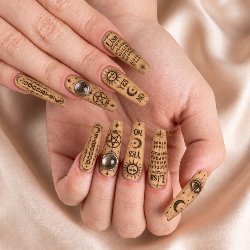 Ouija - Personalized Press-On Nails