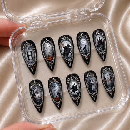 Headless Horseman - Personalized Press-On Nails