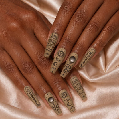 Ouija - Personalized Press-On Nails