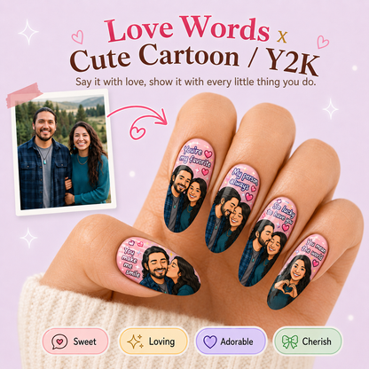 CUSTOMIZE COUPLE NAIL