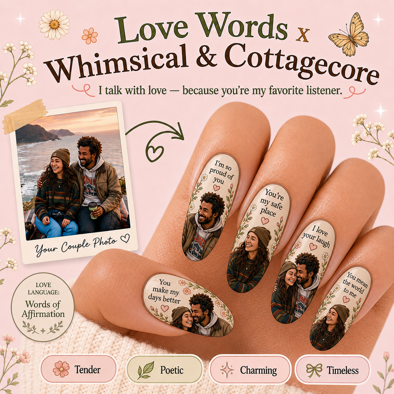 CUSTOMIZE COUPLE NAIL