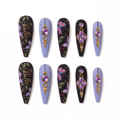 Gothic Garden - Personalized Press-On Nails