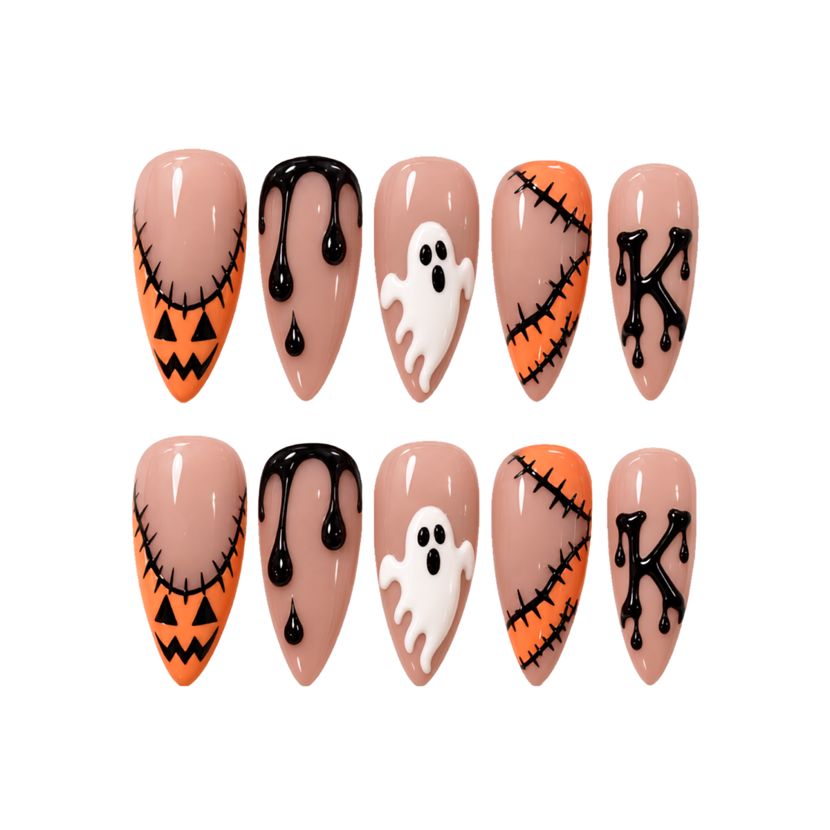 Ghost - Personalized Press-On Nails