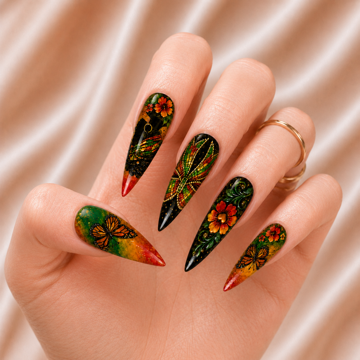 Black Women - Press-On Nails