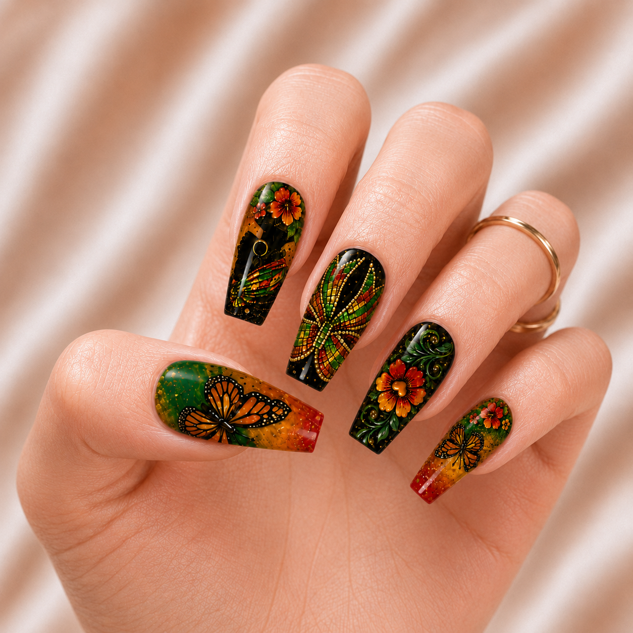 Black Women - Press-On Nails