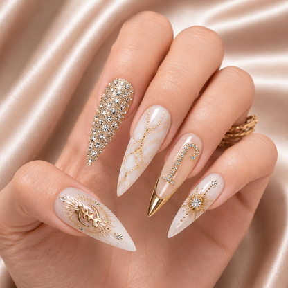 Gye Nyame - Personalized Press-On Nails