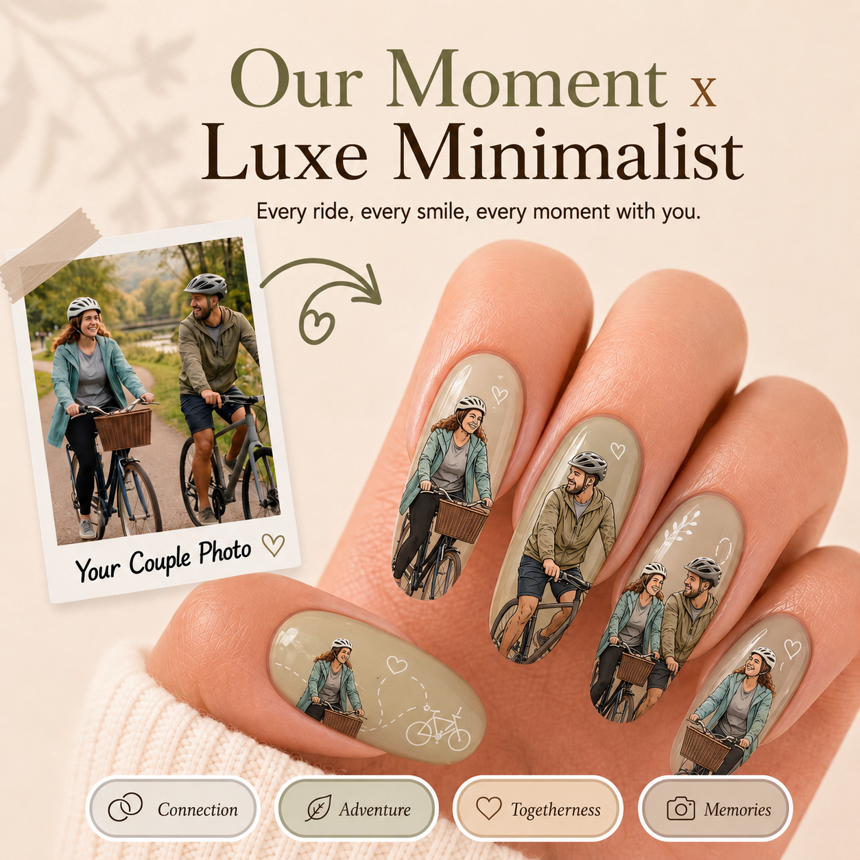 CUSTOMIZE COUPLE NAIL