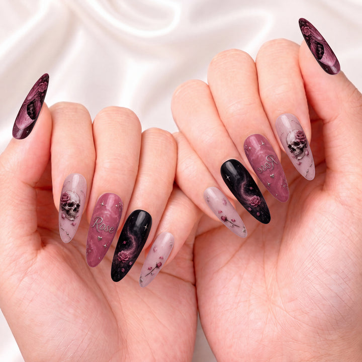 Blush Reaper Garden - Personalized Press-On Nails