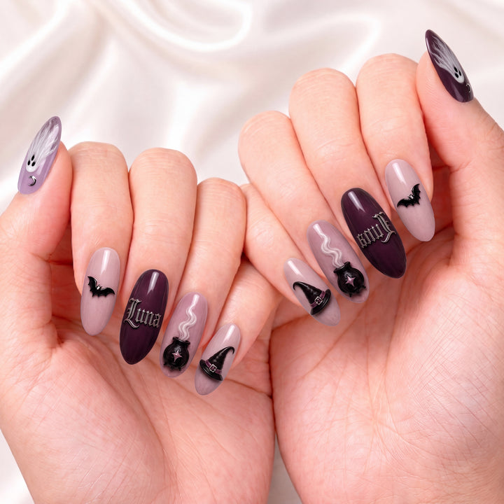 Dusty Witch Coven- Personalized Press-On Nails