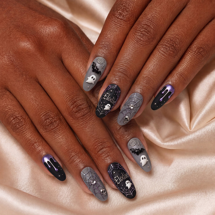 Violet Haunt – Personalized Press-On Nails