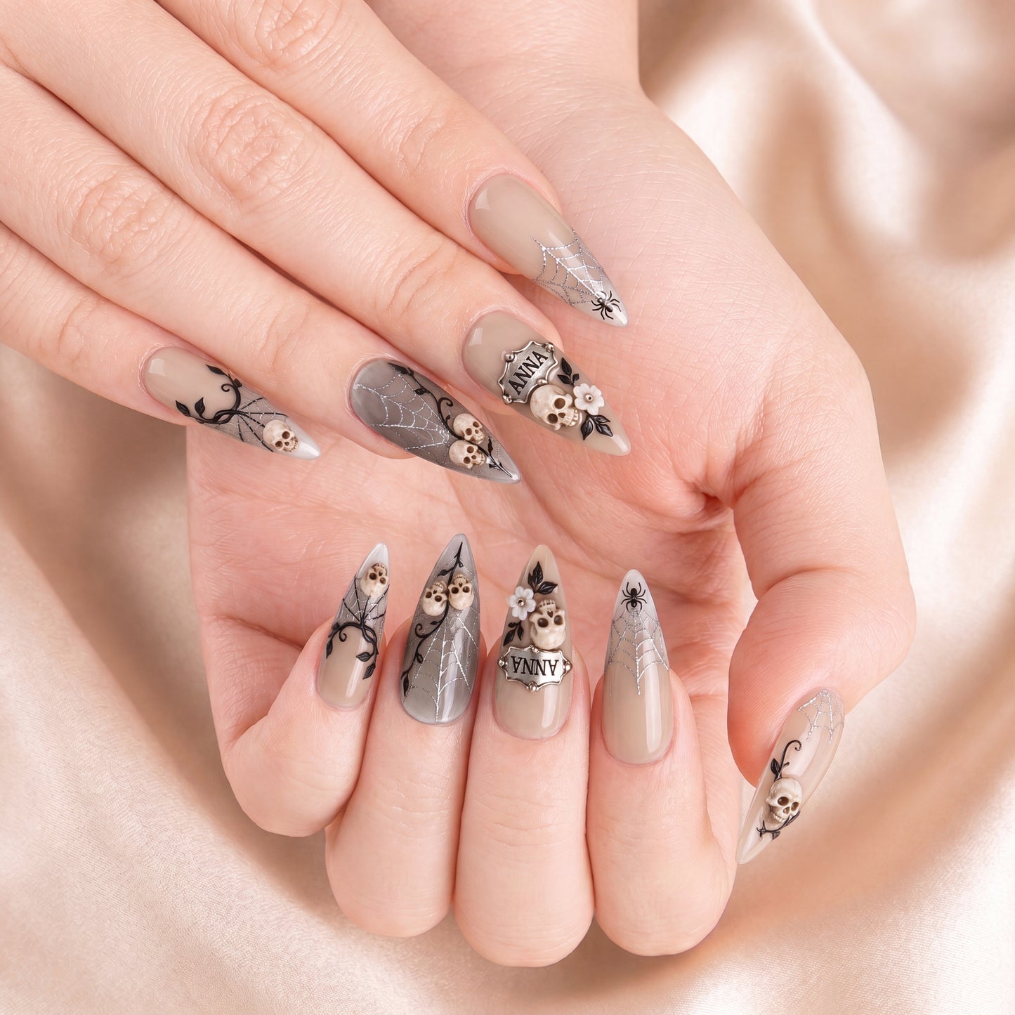 The Last Epitaph - Personalized Press-On Nails