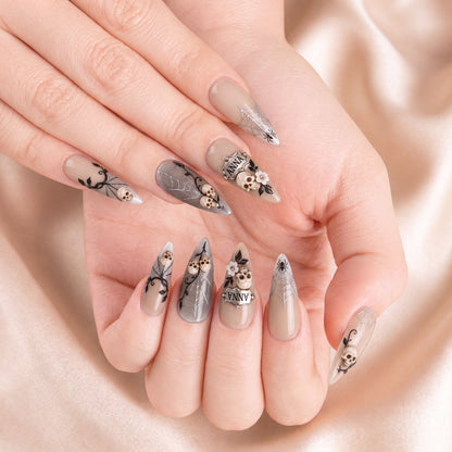 The Last Epitaph - Personalized Press-On Nails
