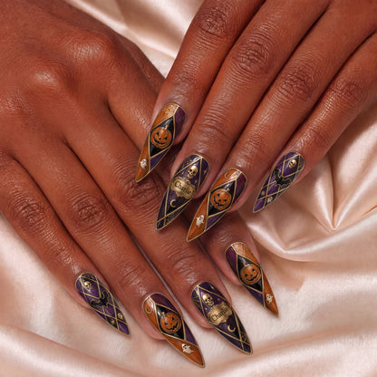 Cathedral of Shadows - Personalized Press-On Nails