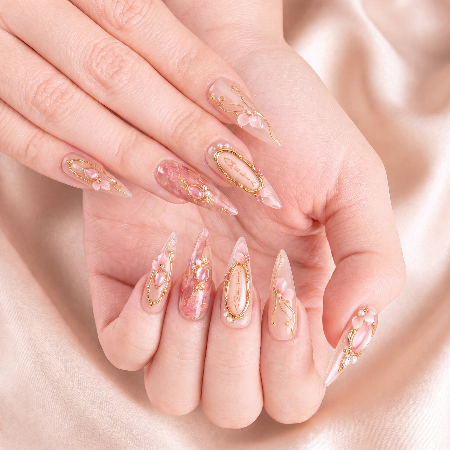 The Rosette Archive - Personalized Press-On Nails