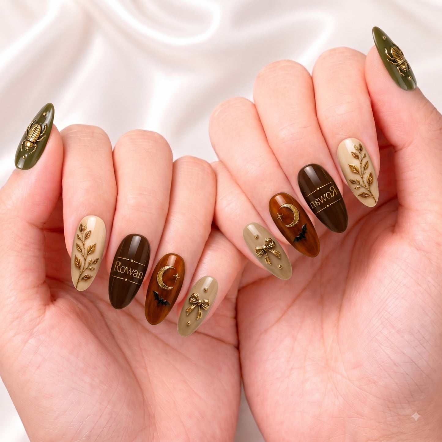 Olive Moon Curiosities - Personalized Press-On Nails