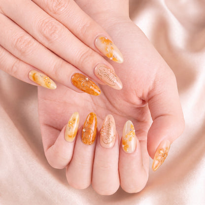 Honey Petals - Personalized Press-On Nails