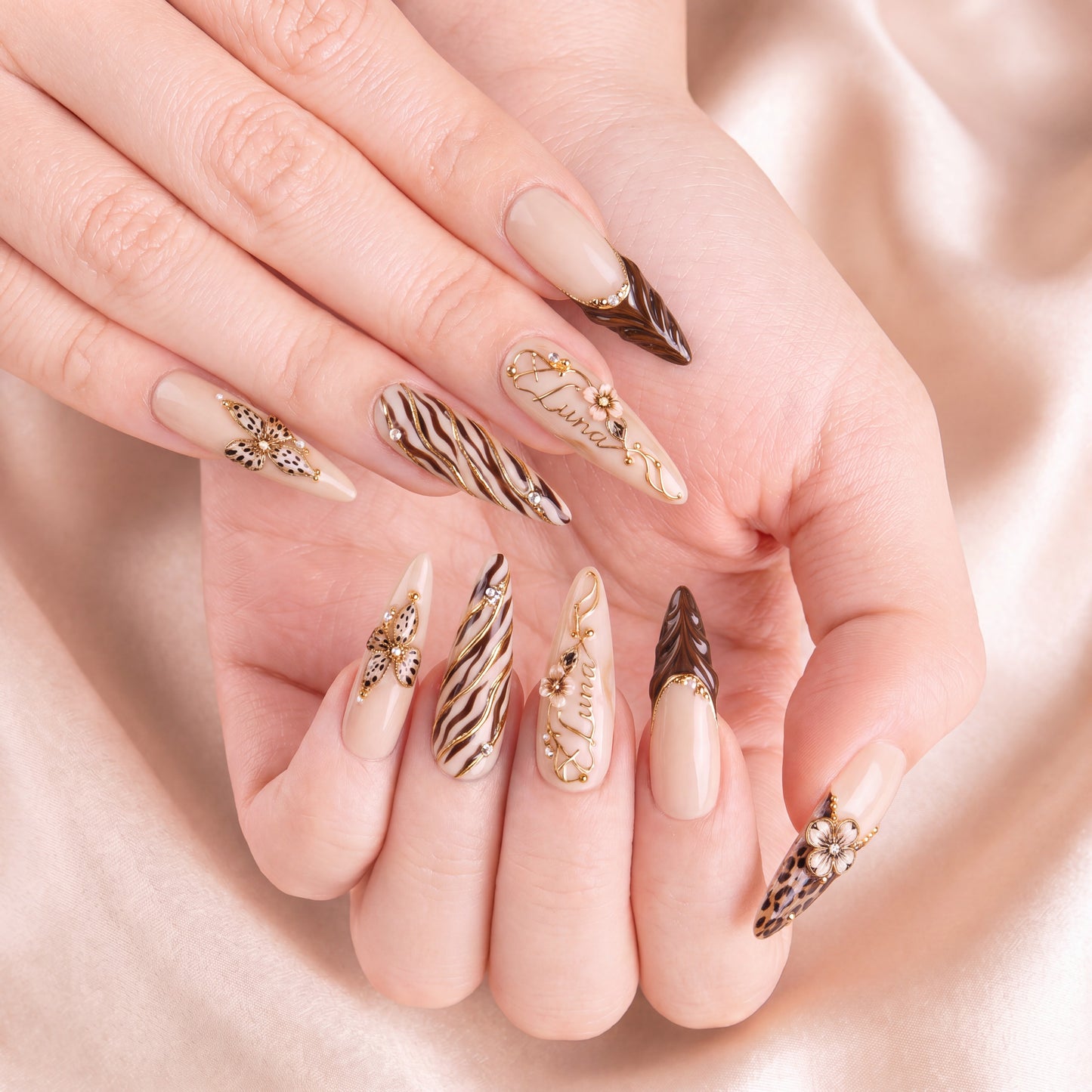 Aurevine Signature - Personalized Press-On Nails