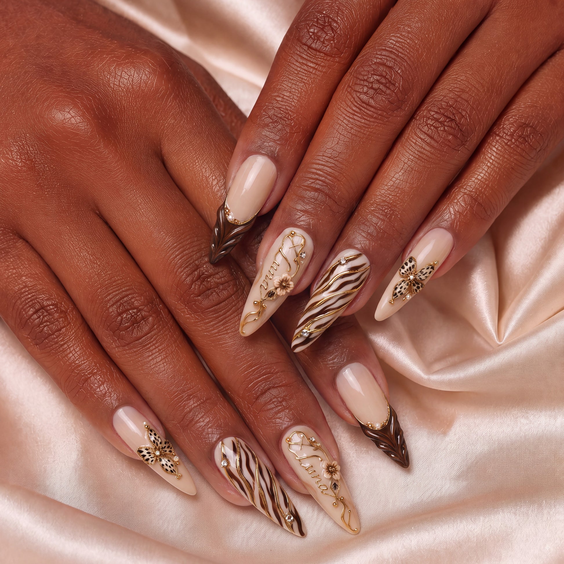 Aurevine Signature - Personalized Press-On Nails