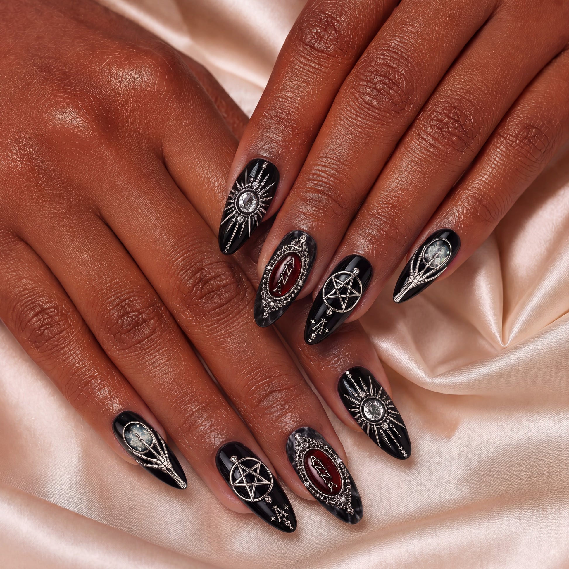 Witchborne Velvet - Personalized Press-On Nails