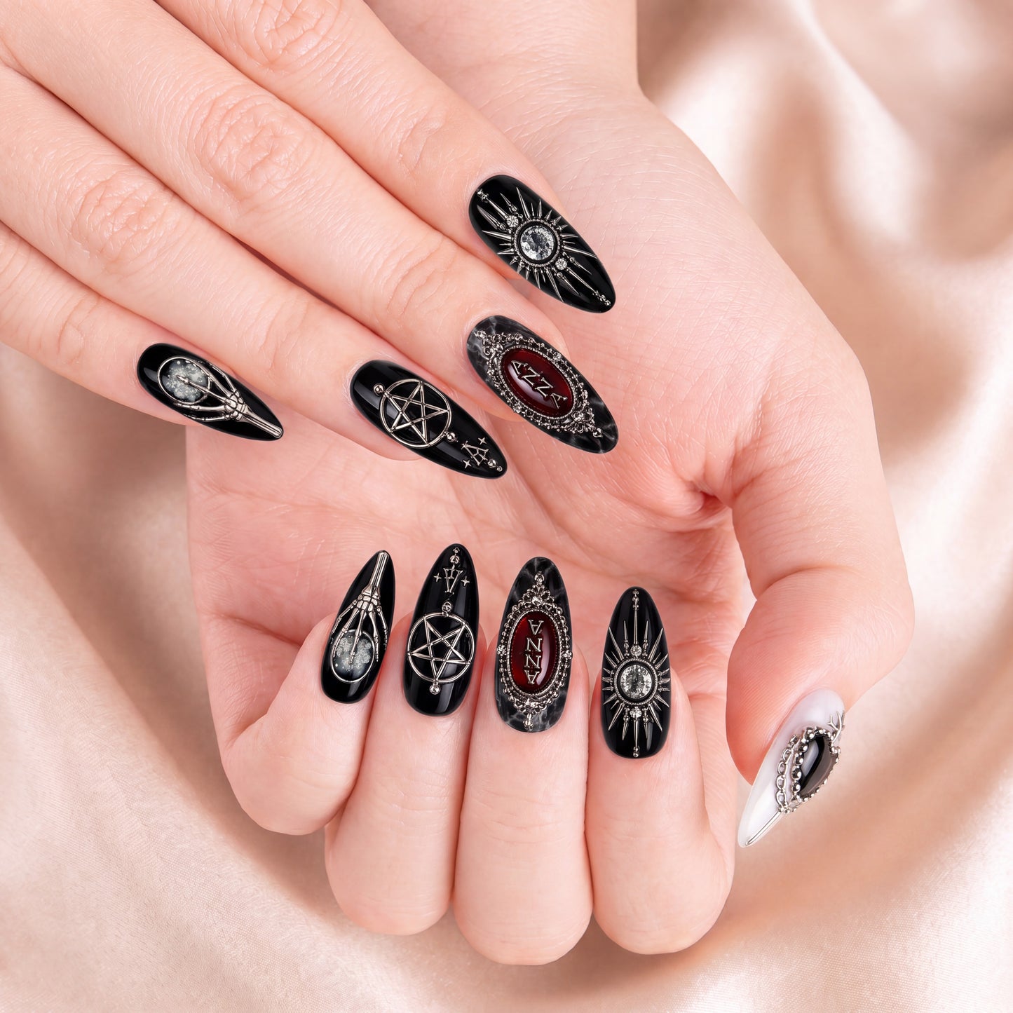 Witchborne Velvet - Personalized Press-On Nails