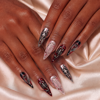 Bloodbound Love - Personalized Press-On Nails