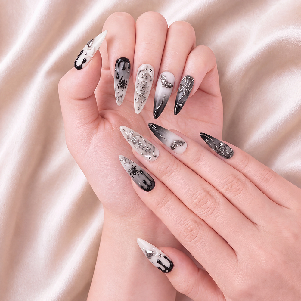 Cute & Cursed - Personalized Press-On Nails