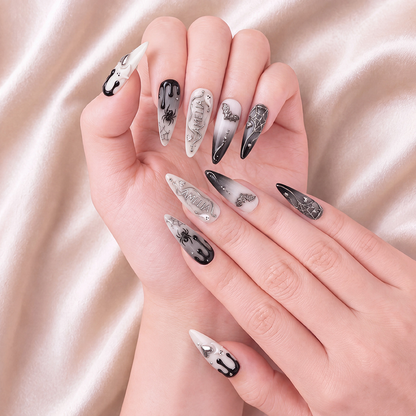 Cute & Cursed - Personalized Press-On Nails