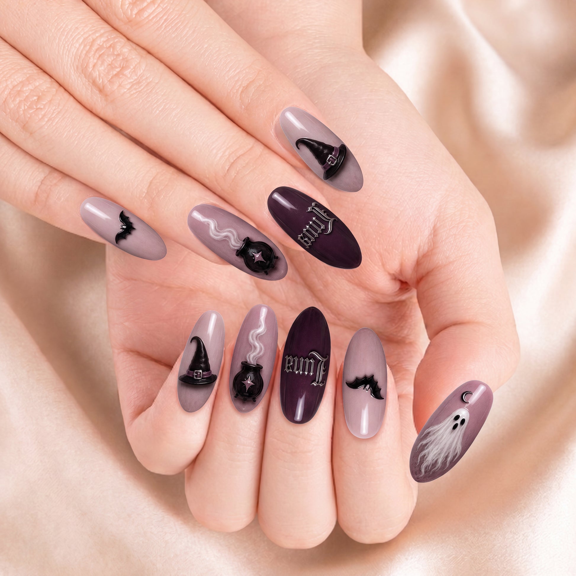 Dusty Witch Coven- Personalized Press-On Nails