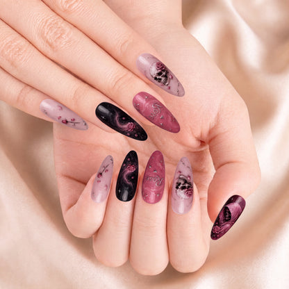 Blush Reaper Garden - Personalized Press-On Nails