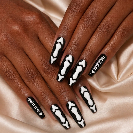 Domo Skeleton Nails - Personalized Press-On Nails alternate image