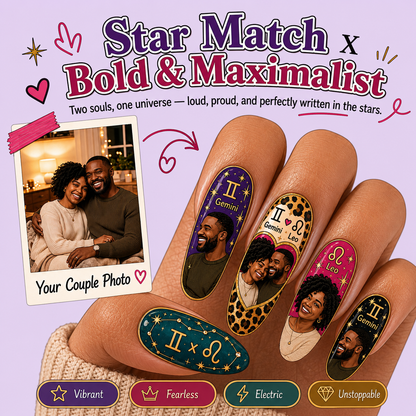 CUSTOMIZE COUPLE NAIL