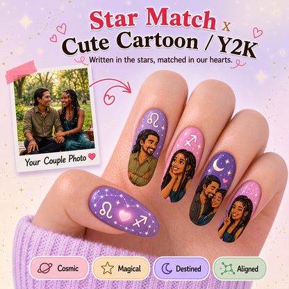 CUSTOMIZE COUPLE NAIL