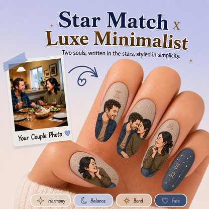 CUSTOMIZE COUPLE NAIL