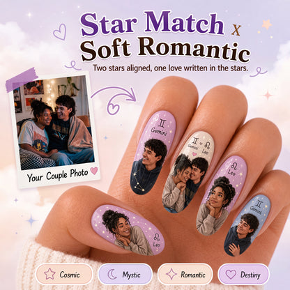 CUSTOMIZE COUPLE NAIL