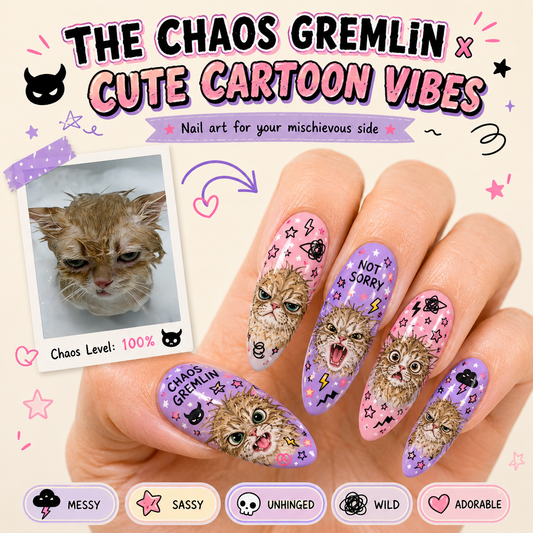 CUSTOM CAT NAILS