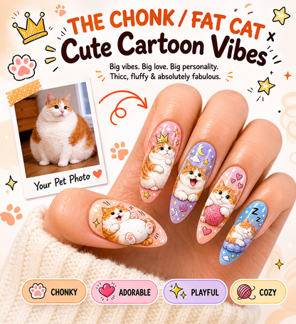 CUSTOM CAT NAILS