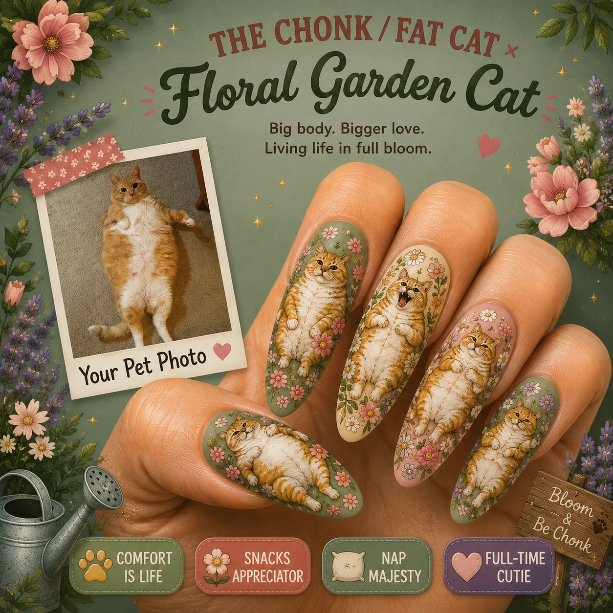CUSTOM CAT NAILS